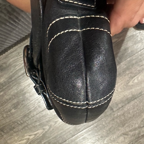 Vintage Coach Black Small Soho Leather Shoulder Bag - Picture 13 of 13